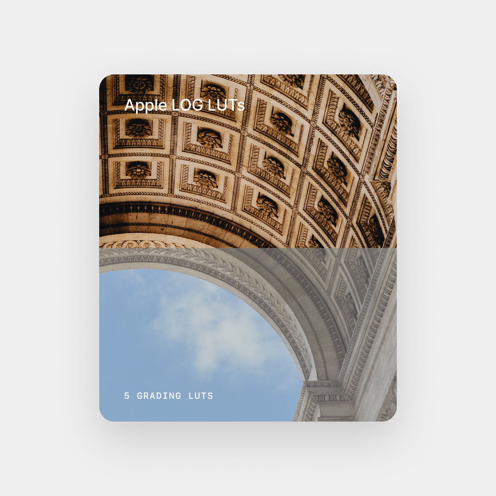 Apple LOG LUTs for iPhone