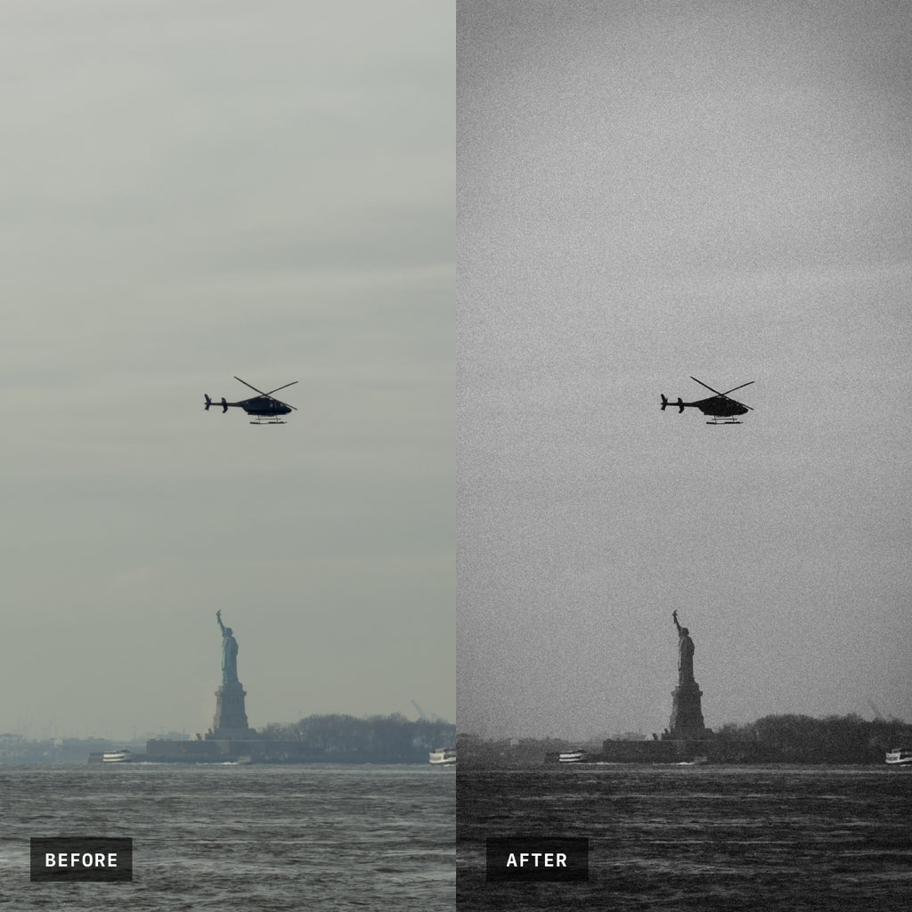 iPhone ProRAW Presets - Monochrome Collection