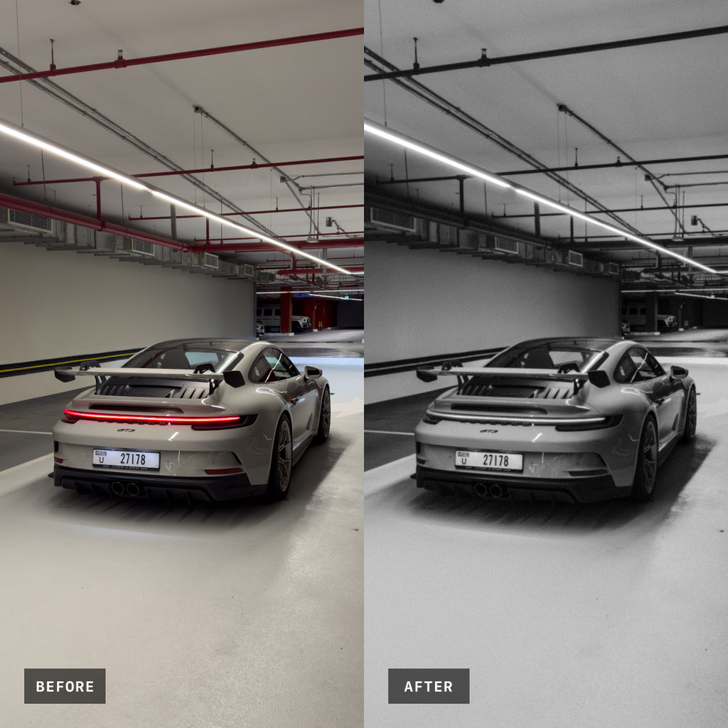 iPhone ProRAW Presets - Monochrome Collection