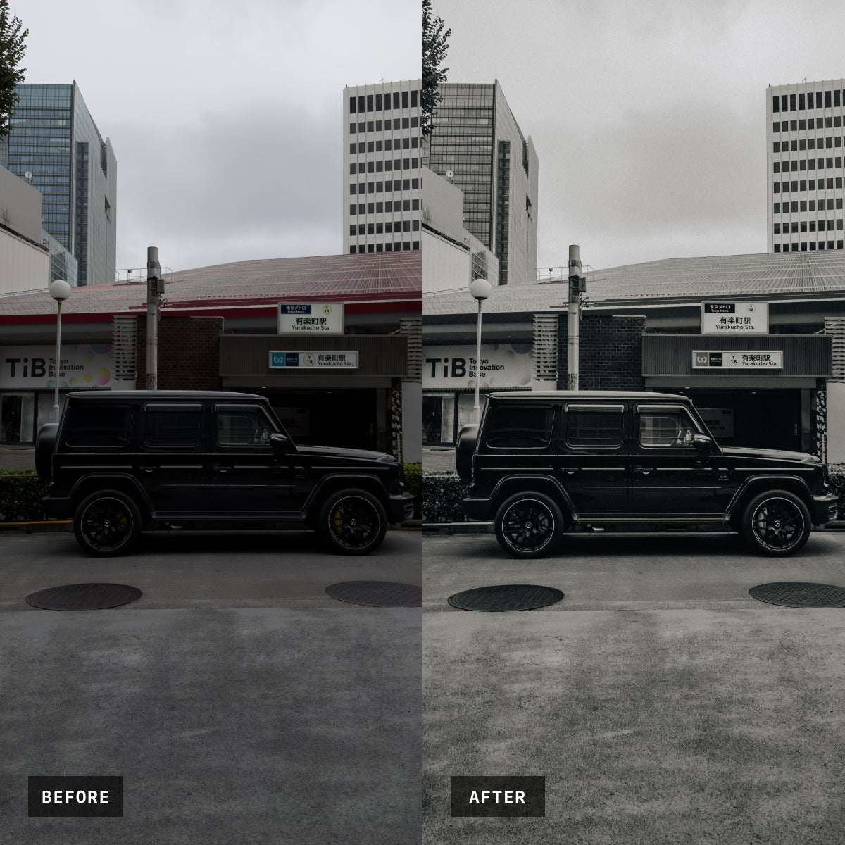 iPhone ProRAW Presets - Monochrome Collection