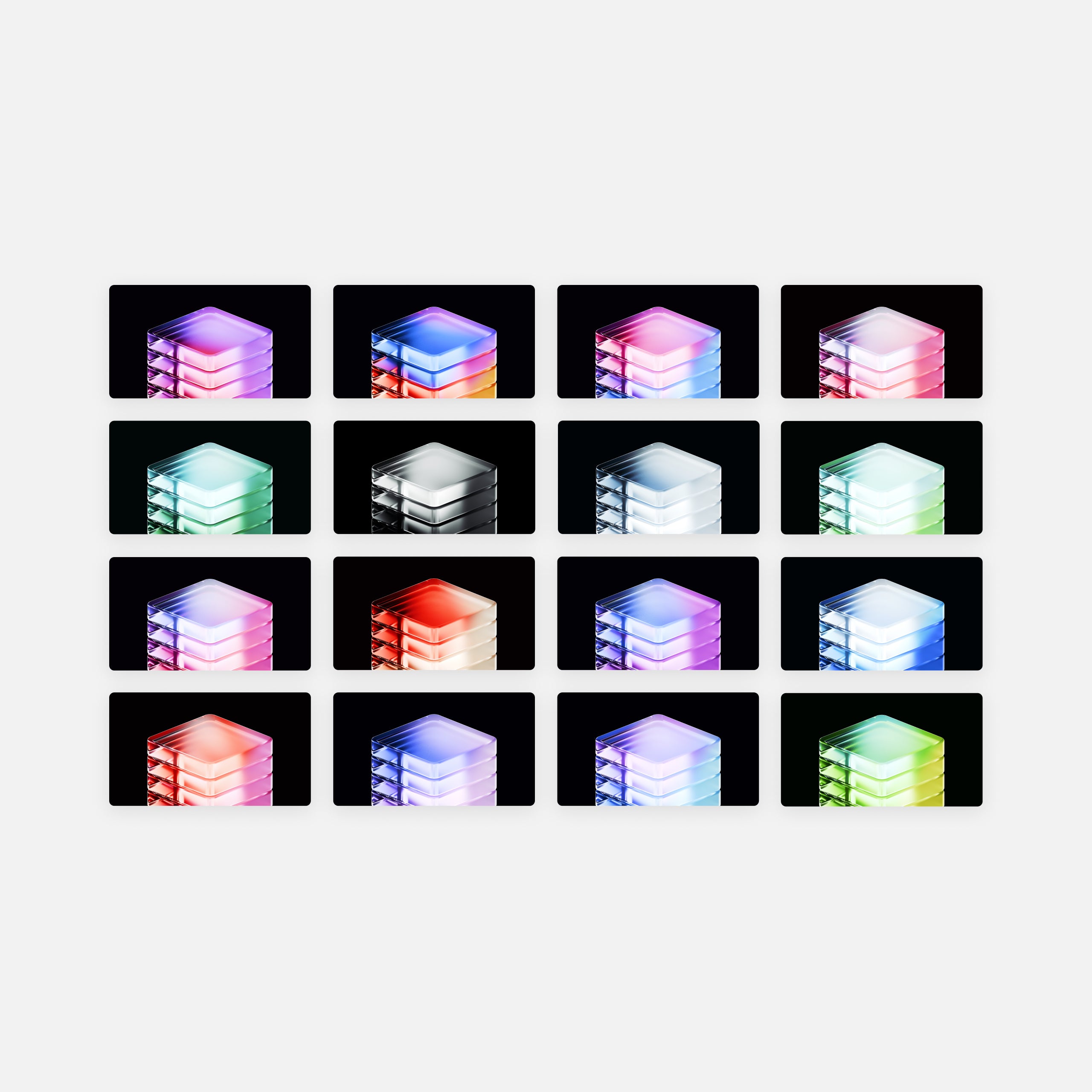 3D Stacks Wallpaper Pack