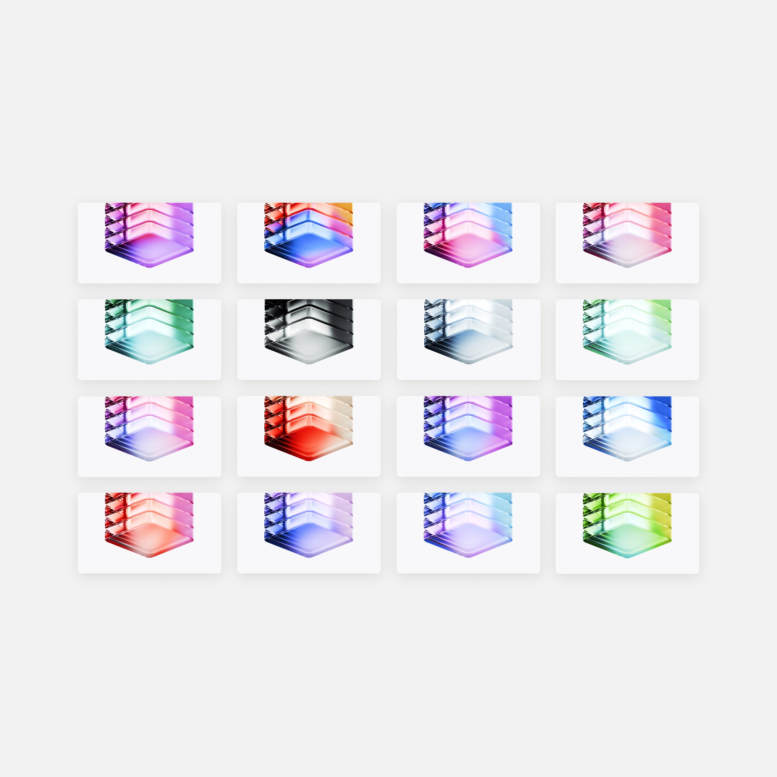 3D Stacks Wallpaper Pack