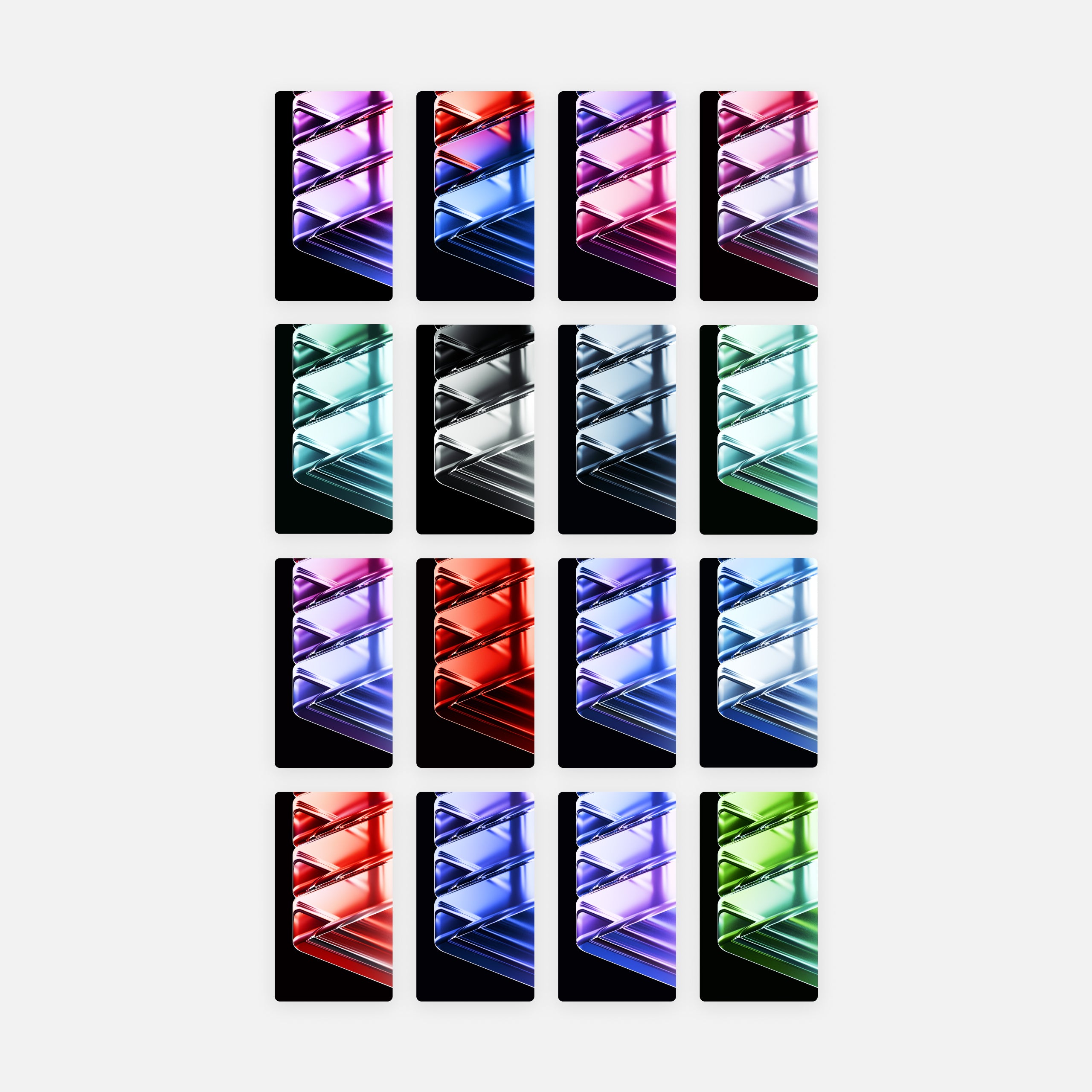 3D Stacks Wallpaper Pack