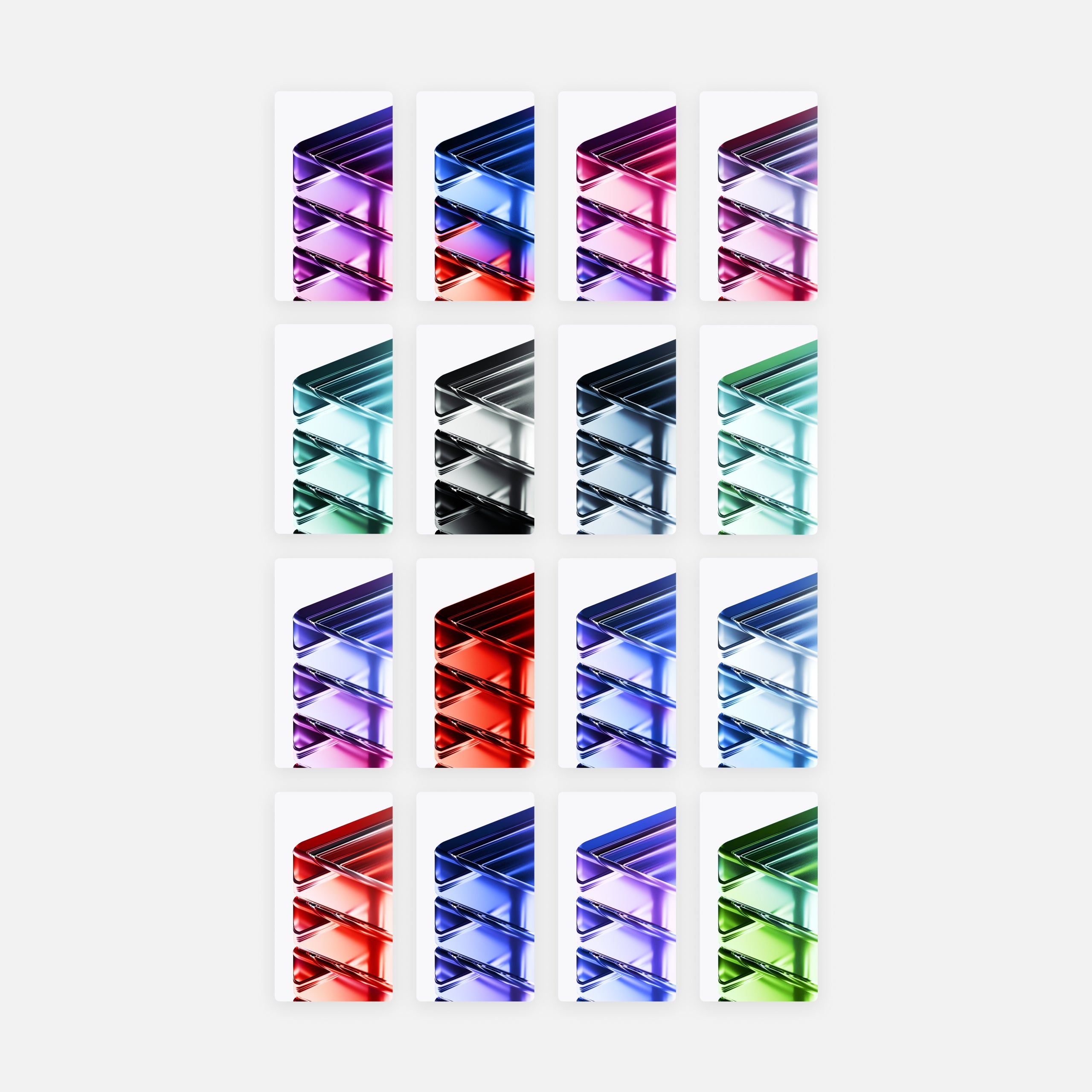 3D Stacks Wallpaper Pack