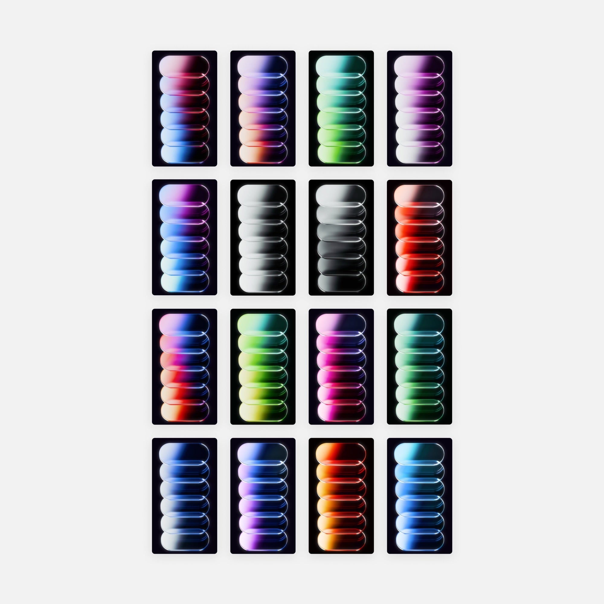 3D Palette Wallpaper Pack