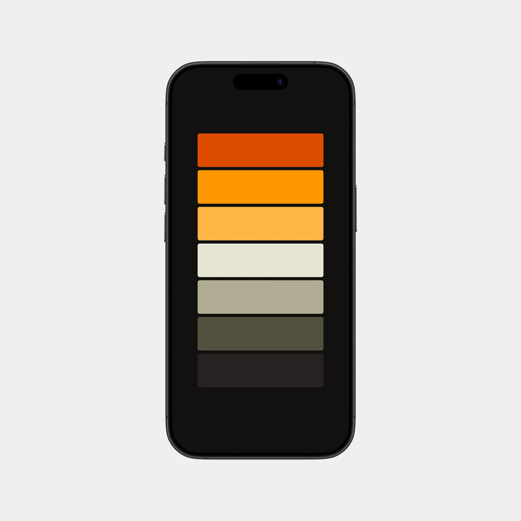 Palette Blocks Mobile Cover
