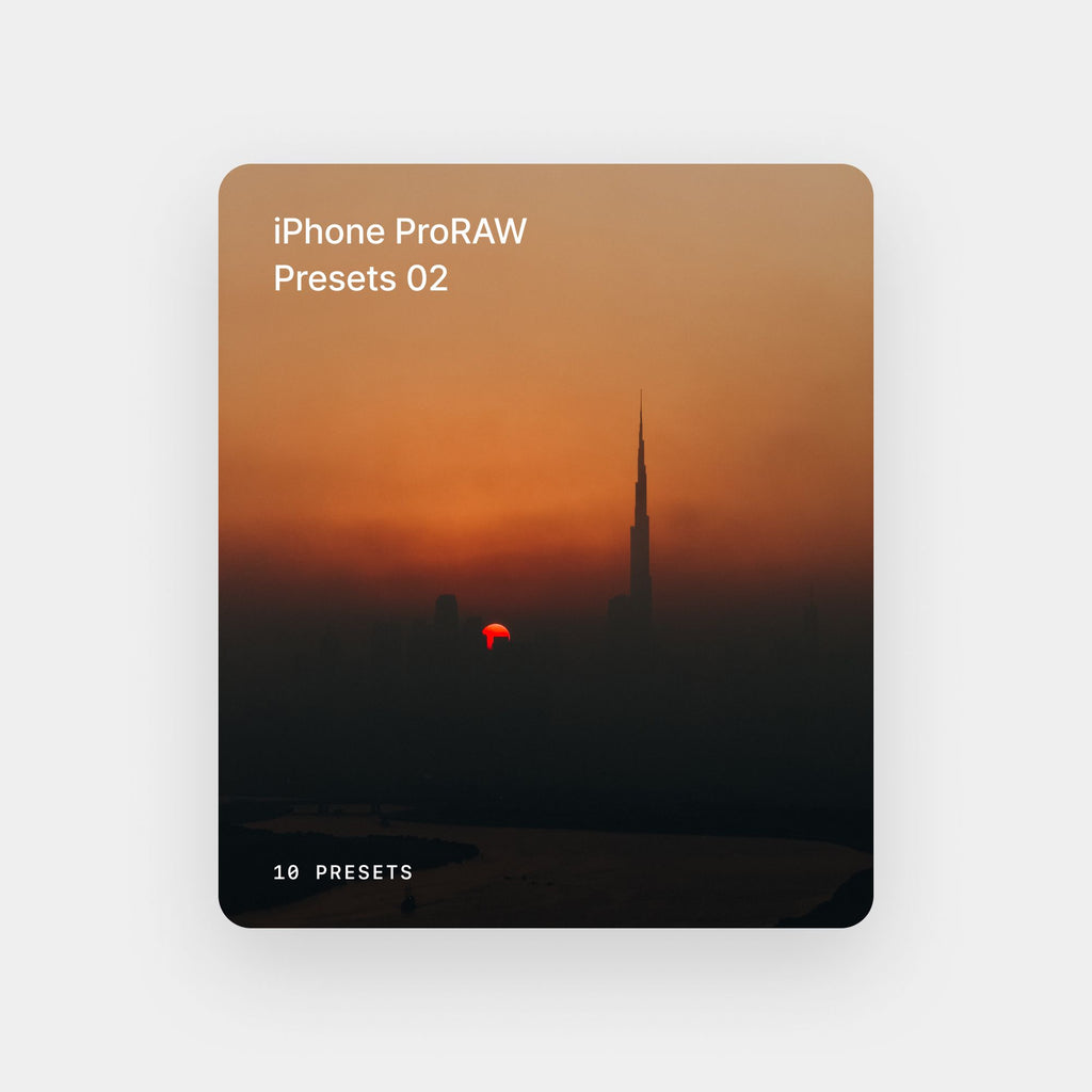 iPhone ProRAW Presets 02