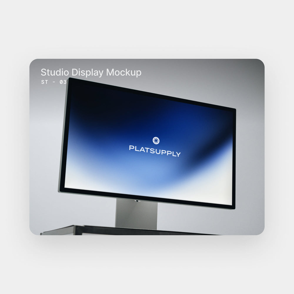 Studio Display ST 03 Mockup